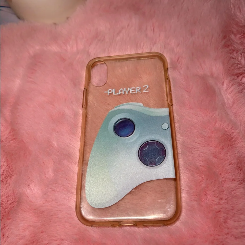 Player 2 Gaming Controller iPhone Case Clear